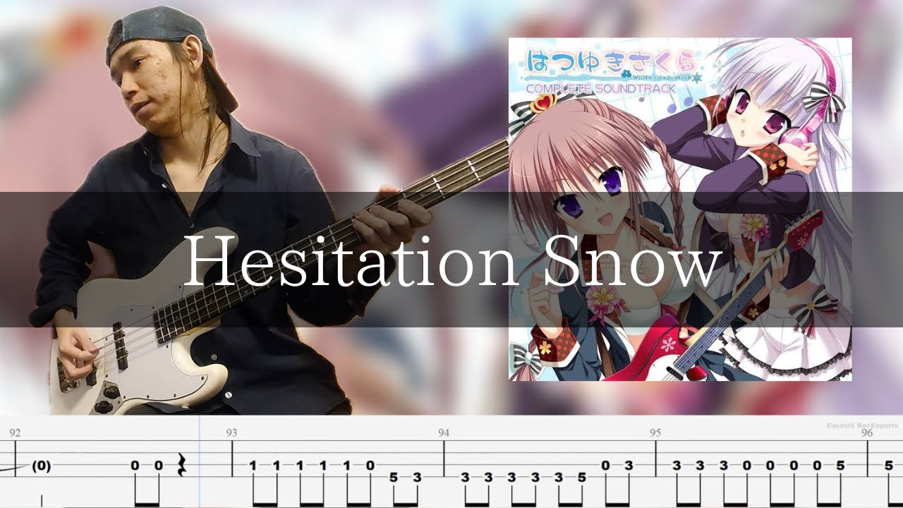 fripSide - Hesitation Snow ベース 弾いてみた TAB Bass Cover