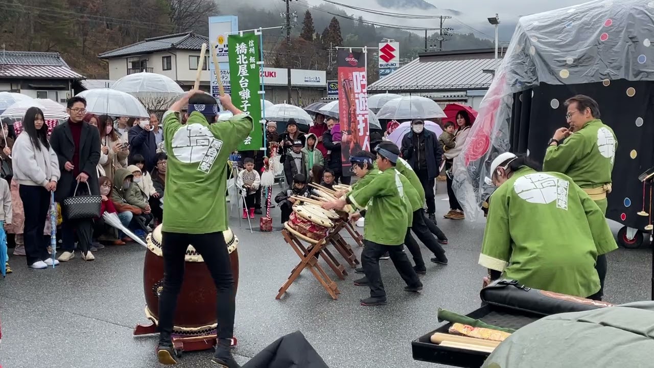 2024 01 02 セブンイレブン山本店新春初打ち「水口囃子」