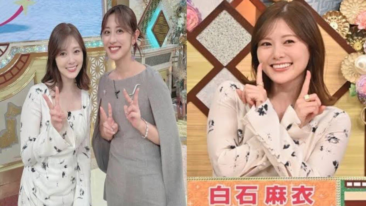 白石麻衣、斎藤ちはるアナをかばう“乃木坂46 1期生”の絆見せる.Shiraishi Mai. 