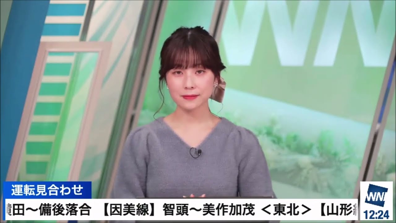 【松雪彩花(あやち)】🌈🎀と予報センター山口さん💻📝🐯今日から明日の天気解説✨