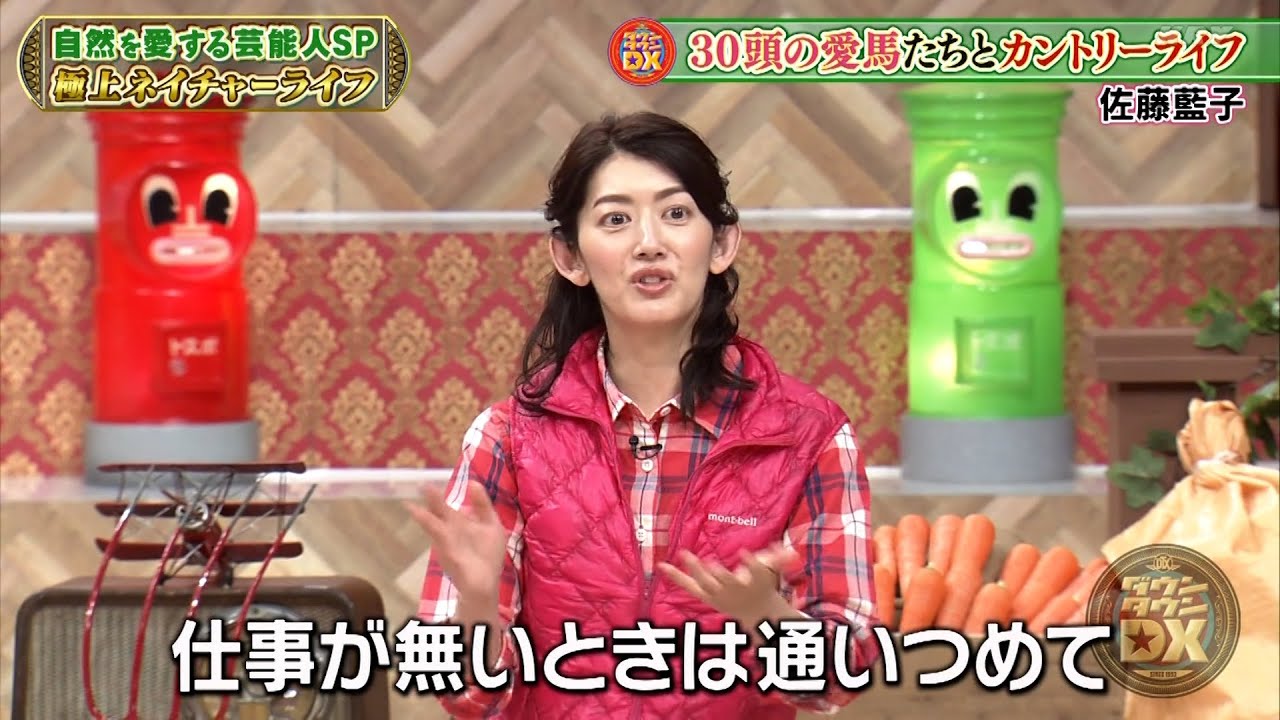 『ダウンタウンDX』2024 | NEWSの小山がおしゃれキャンプ愛を爆発させる一方、岩城滉一は北海道移住で謎の巨大施設を構築？ 佐藤藍子は愛馬30頭と同居する日々を送り、笑い飯の哲夫がノーボケ農業に