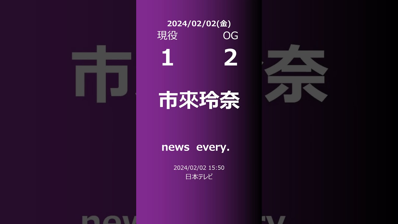 【明日の乃木坂】現役・OG 2024/02/02 #shorts #乃木坂46 【番組出演】