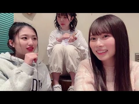 龍本弥生 (NMB48)  SHOWROOM 2024年1月22日 田中雪乃 塩月希依音 坂下真心 坂田心咲