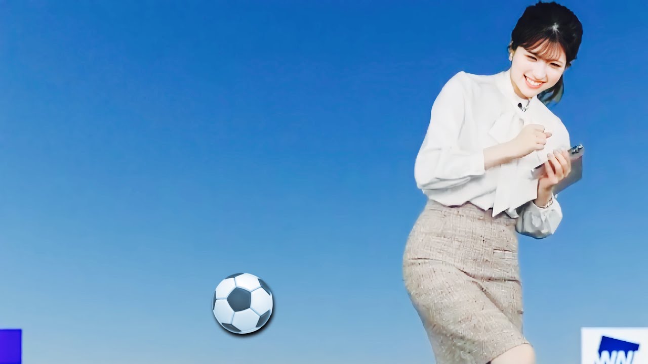 小林李衣奈さんとサポーター含めた一連の流れがウェザーニュースLiveなのである