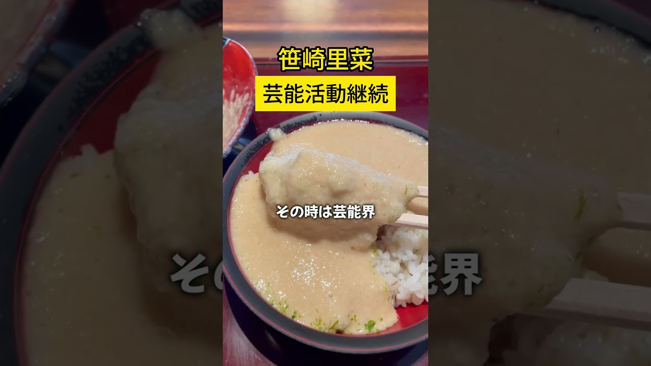 笹崎里菜が芸能活動継続を発表