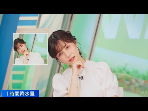 【松雪彩花】あやちはスタッフのミスにも動じない【ウェザーニュースlive】