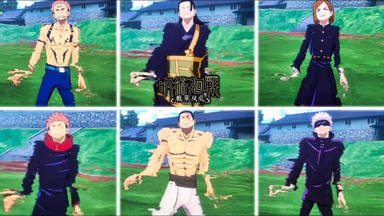 【呪術廻戦 戦華双乱】狗巻棘 呪言集 全キャラに潰れろ攻撃してみた結果【覚醒技】