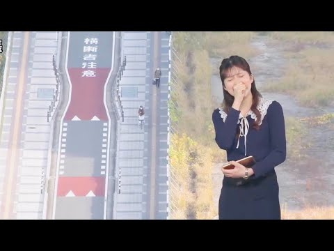 【小林李衣奈】りえなちゃん、あなたが疲れてるのよ…【ウェザーニュースlive】