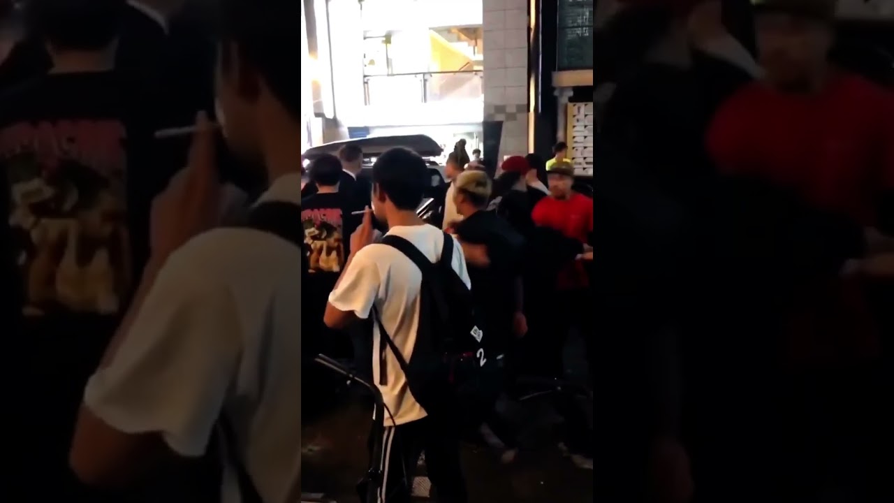 BADHOP過去動画　乱闘〜怒りのbark、pato 動画を撮るvingo