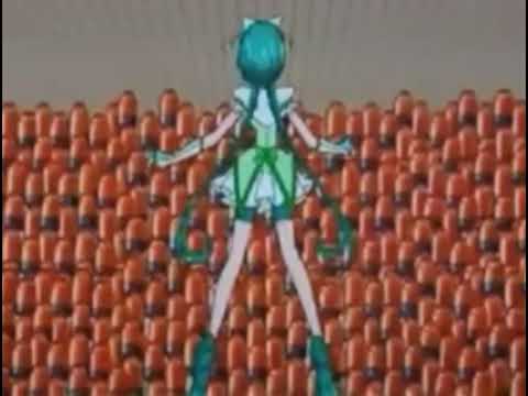 キュアミント対早押しボタンのホシイナー＆キュアルージュ対ゴールキーパーのホシイナー。