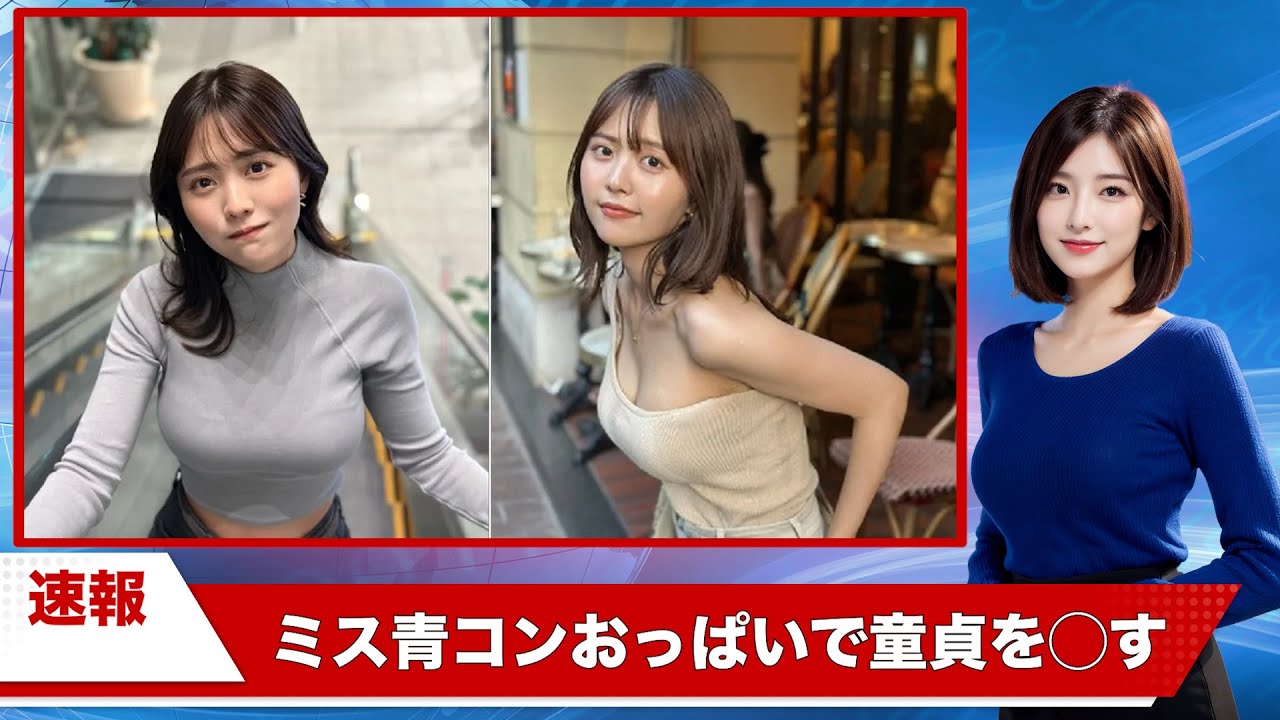 【速報】ミス青コンのたぬき女王がお乳で童貞を気絶させている件について