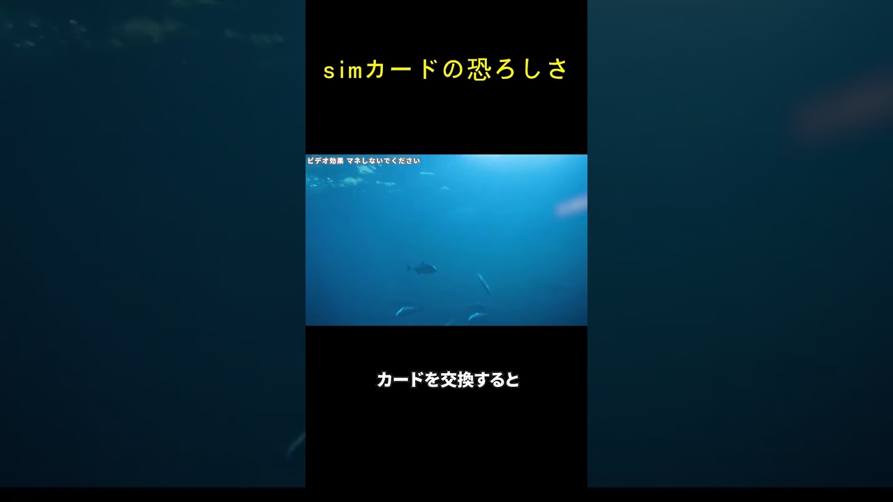 simカードの恐ろしさ