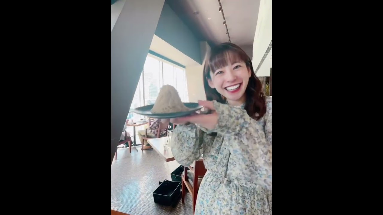 【松雪彩花・高山奈々】モンブラン活動🌰🍦【撮影：山岸愛梨】