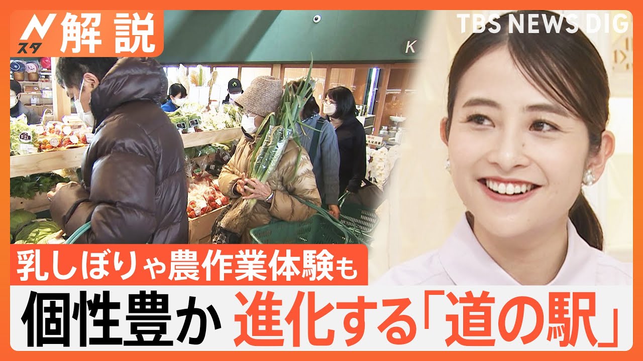 もはや旅の目的地！ 進化する「道の駅」、1200か所以上訪問した“達人”のおすすめは？【Nスタ解説】｜TBS NEWS DIG