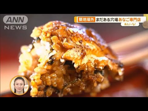 築地場外「穴場グルメ」絶品アナゴに“世界に1つ”オーダーメイドだし【あらいーな】【あらいーな】【グッド！モーニング】(2024年2月21日)