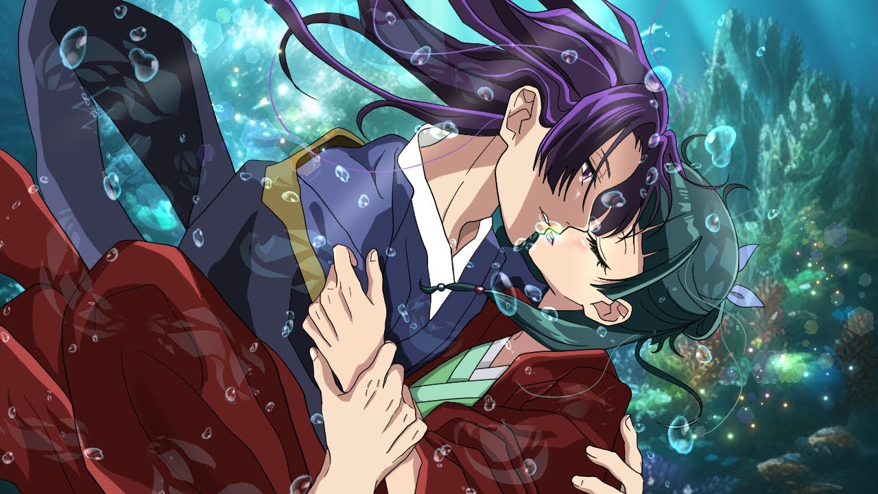 【薬屋のひとりごと】人工呼吸で初キッス！溺れた猫猫（まおまお）を助ける壬氏（じんし）！【アニメ】