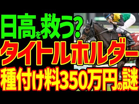 【社台VS日高】タイトルホルダーの種付け料350万円は社台王国の競馬界で日高を救う起爆剤になるのか？レックススタッド、岡田牧雄の社台に入れないの発言の裏とは？っていう動画【競馬ゆっくり】【私の競馬論】