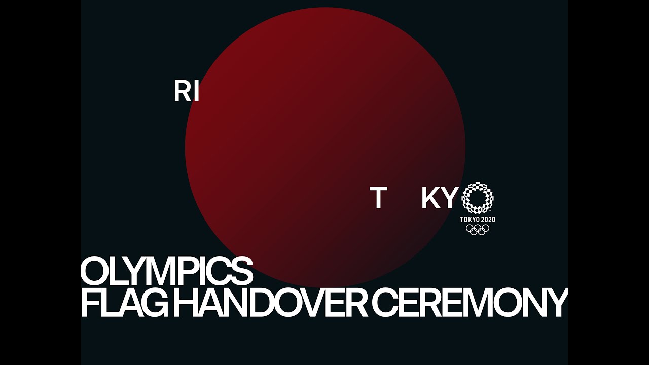 「Rio to Tokyo」Tokyo 2020 Olympic Flag Handover