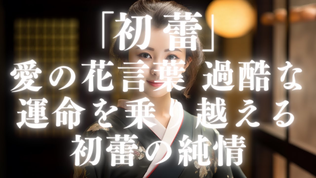 「初蕾」山本周五郎【一度は読みたい名作】