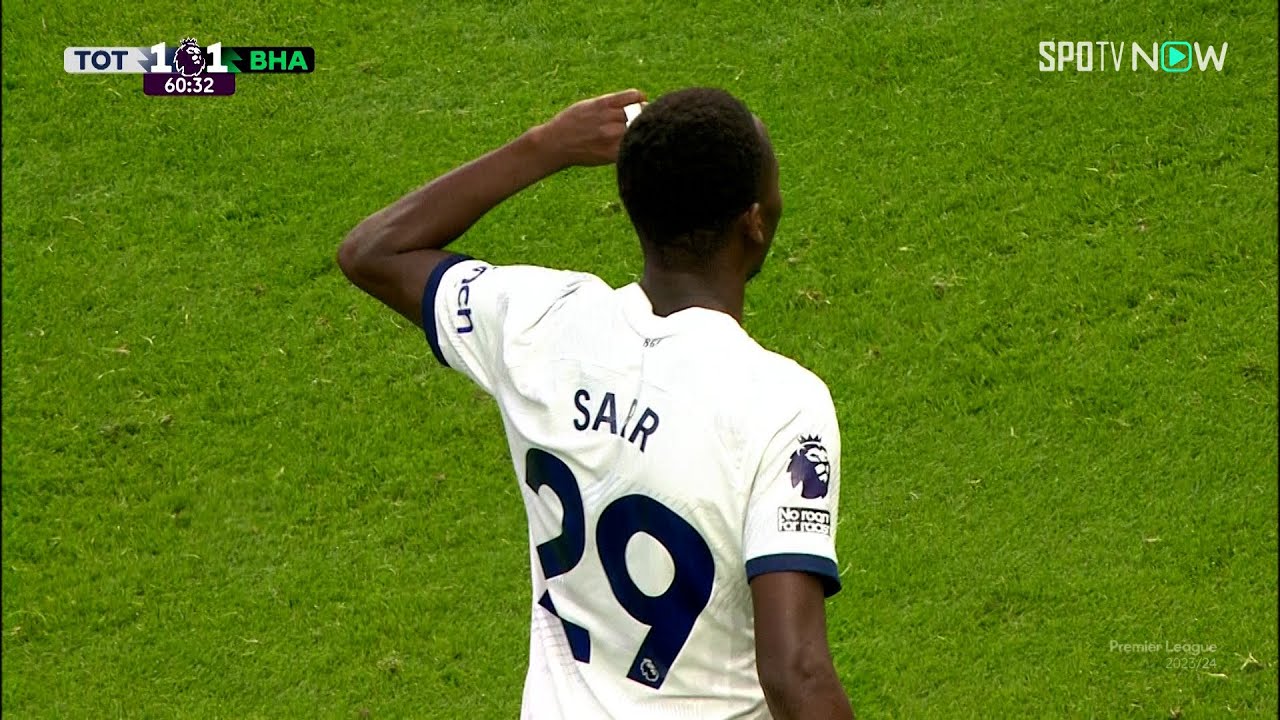 【プレミアリーグ 速報】第24節 クルセフスキのスルーパスにサールが反応！跳ね返りを自らが押し込みスコアをタイに戻す！ vs.ブライトン 2.11