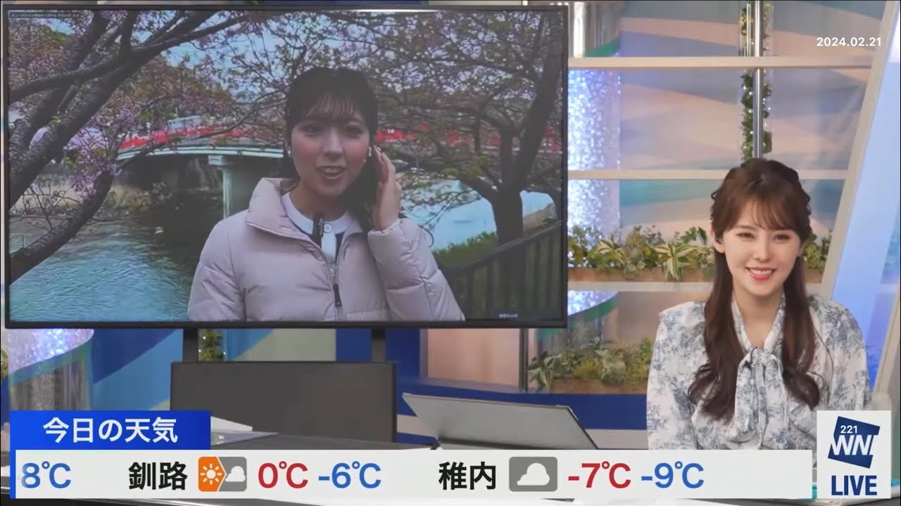 河津から中継(2024/02/21水)小川・小林