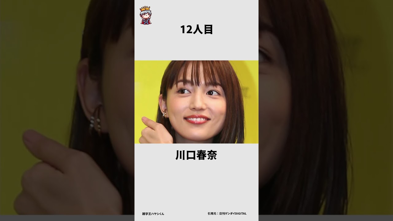 大谷翔平と付き合っていると噂になった人達に関する面白い雑学 #雑学王ハヤシくん #雑学