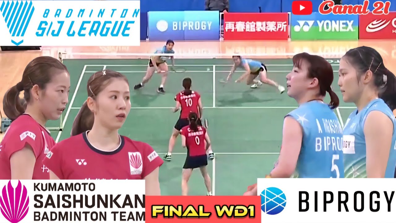 Final WD1 - Matsuyama/Shida vs Nakanishi/Higashino | Badminton S/J League 2023/2024