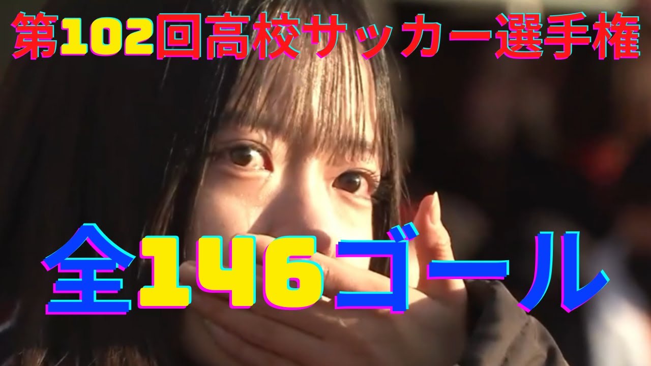 【第102回高校サッカー選手権】全国大会全146ゴール集