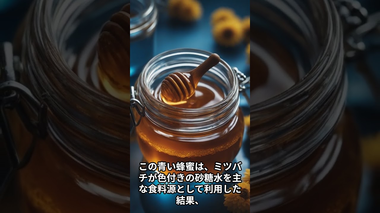 青い蜂蜜の謎 #雑学 #雑学豆知識　#shorts