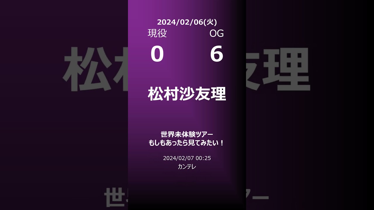 【明日の乃木坂】地方局他 2024/02/06 #shorts #乃木坂46 【番組出演】