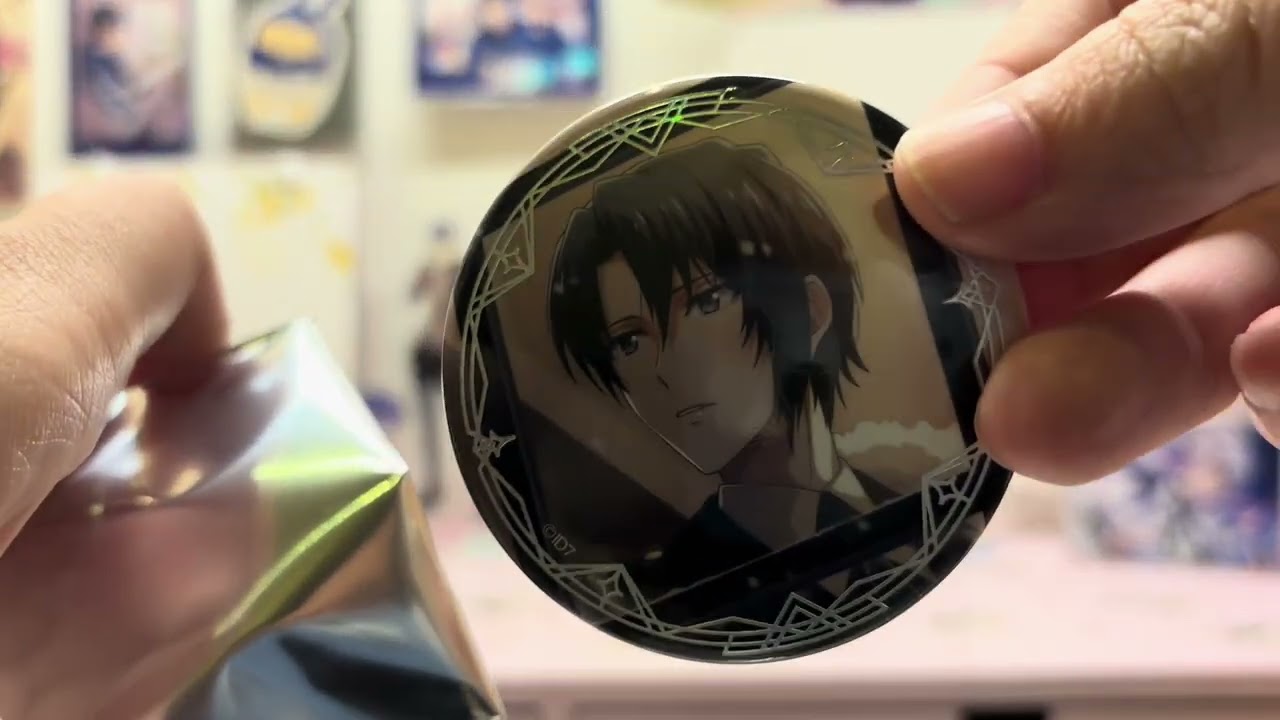 IDOLiSH7 偶像星願 LINK RING WIND 週邊商品開箱 徽章、透卡、立牌