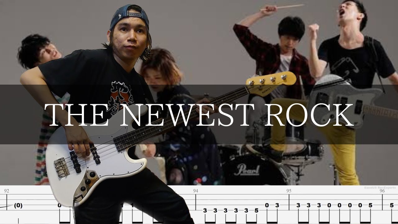 VELTPUNCH - THE NEWEST ROCK Bass Cover 弾いてみた TAB