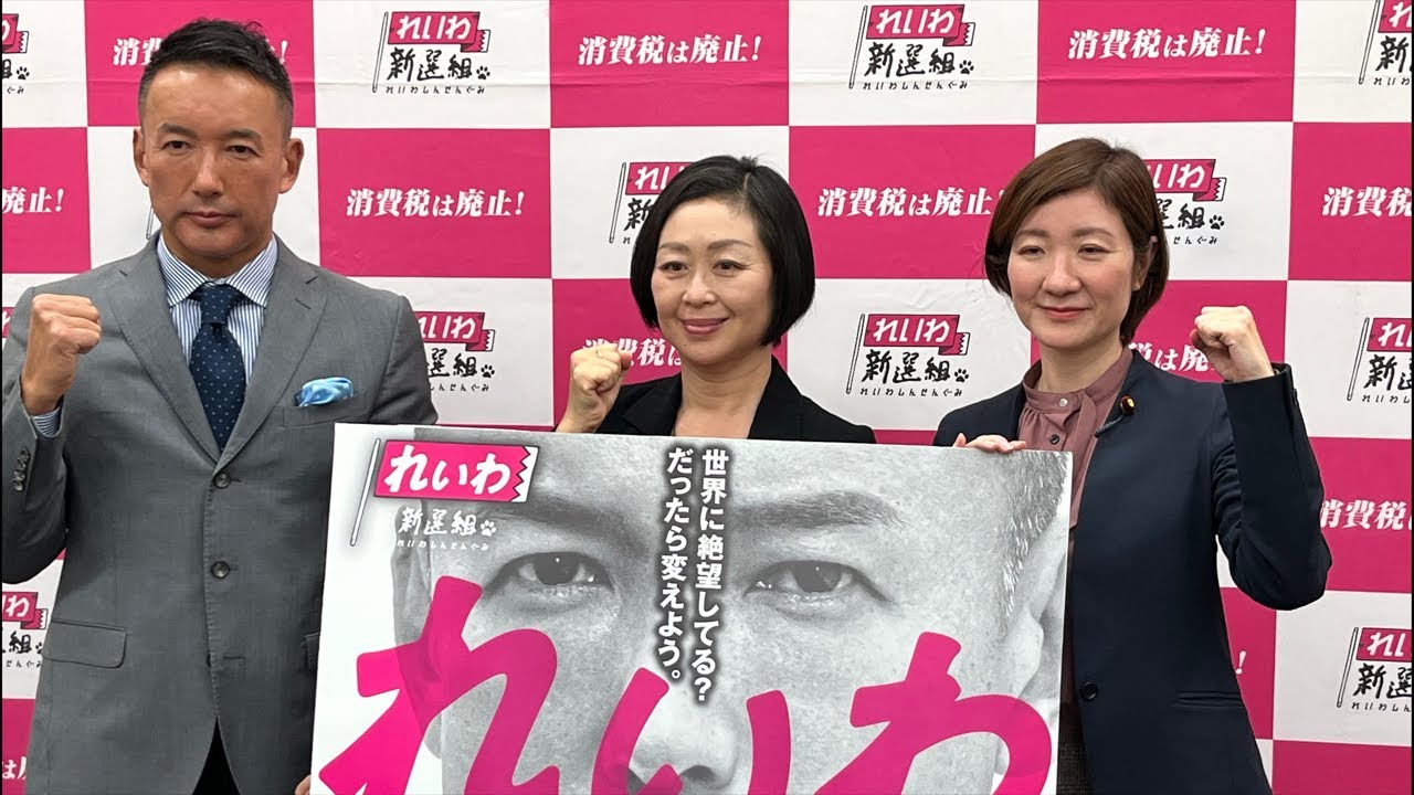 闘う野党は、れいわだけ。総選挙で議席倍増