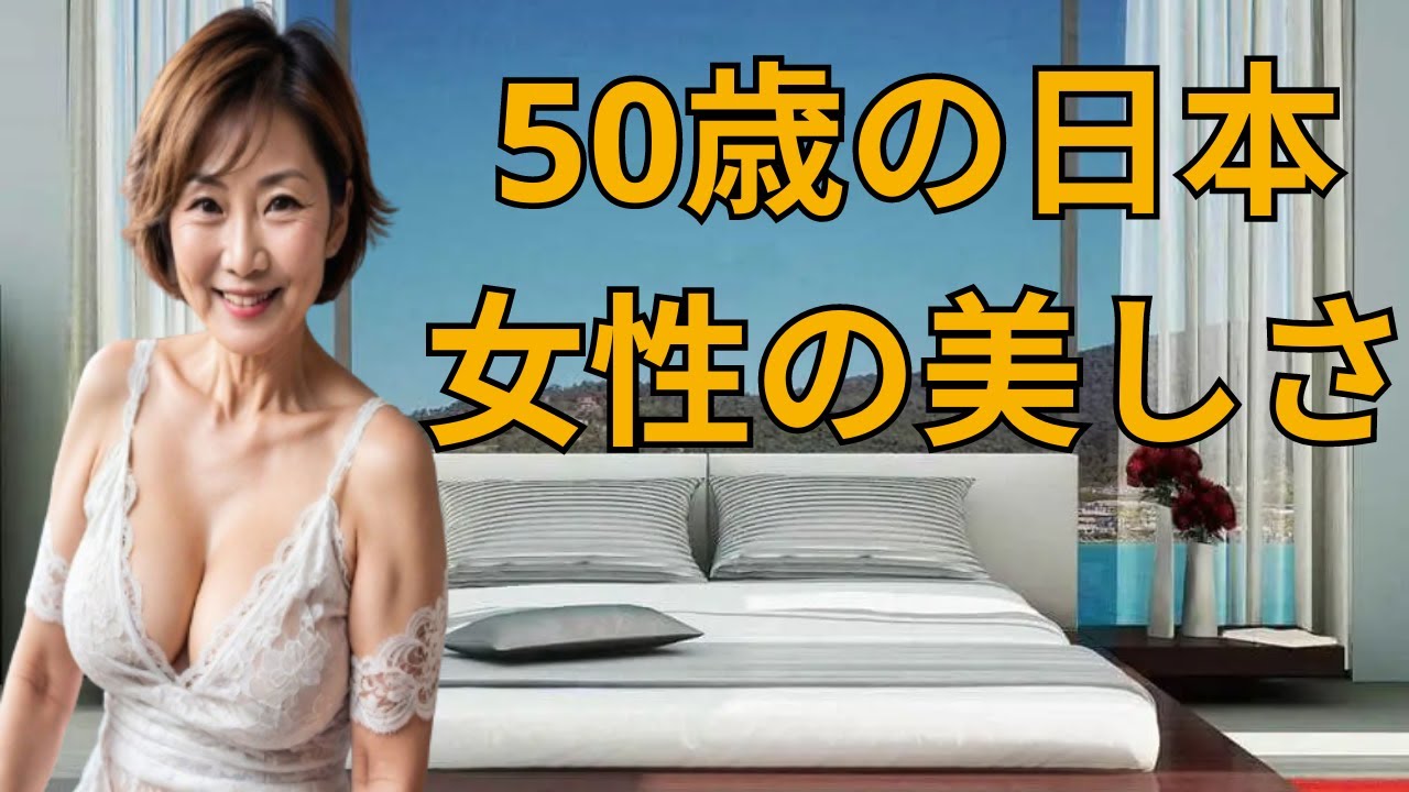 50歳の日本女性の優雅さ