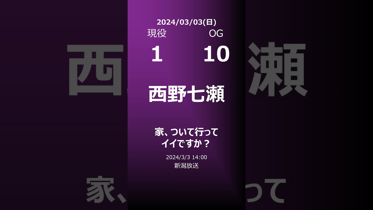 【明日の乃木坂】地方局他 2024/03/03 #shorts #乃木坂46 【番組出演】