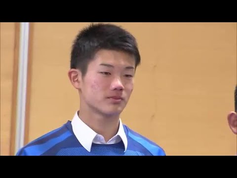 母校への感謝と日の丸を胸に…サッカーU－１６日本代表・安西来起選手　仲間とともに中学校を卒業【香川】 (24/03/12 18:00)