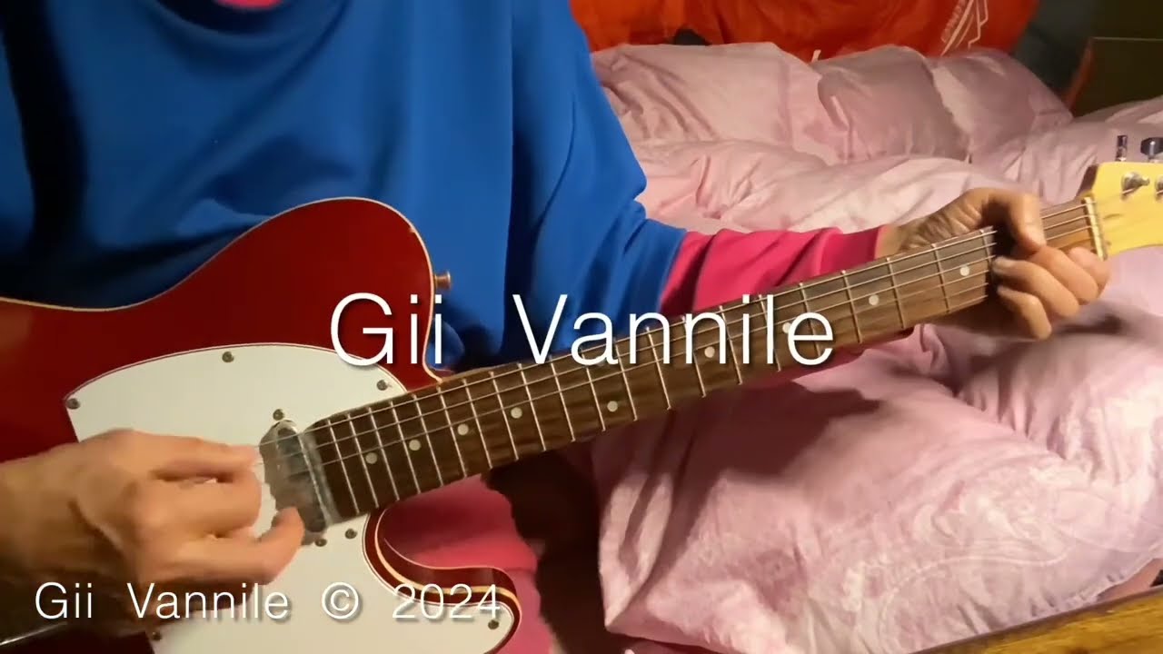 02554　20240310 Sun. 23:55　さよならが言えないで　Cover　Guitar instrumental　iPad Kanji Nakano 中乃莞爾 Yokohama Japan
