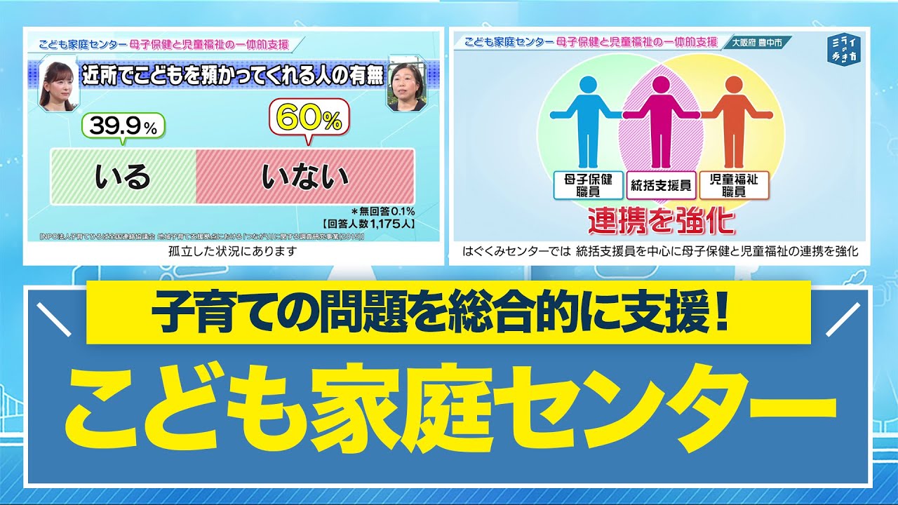 母子保健と児童福祉一体的支援を実現こども家庭センター ミライの歩き方 2024年3月20日放送分【公式】