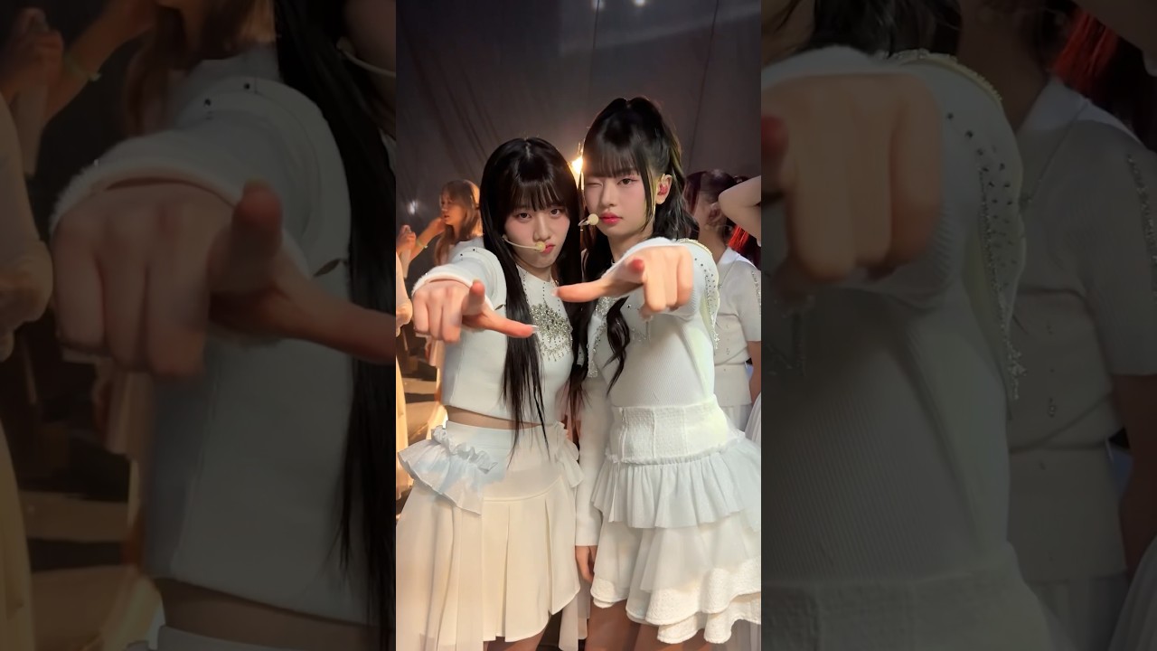 📹:⊹˚₊ Behind Movie 20240302 ＠ #マイナビTGC 2024 S/S - Part ② #TGC #ME_I #ミーアイ #미아이 #shorts