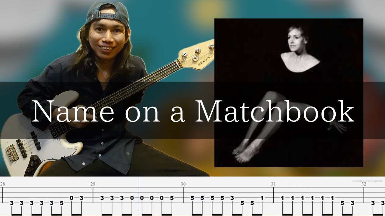 Springtime Carnivore - Name on a Matchbook Bass Cover 弾いてみた TAB