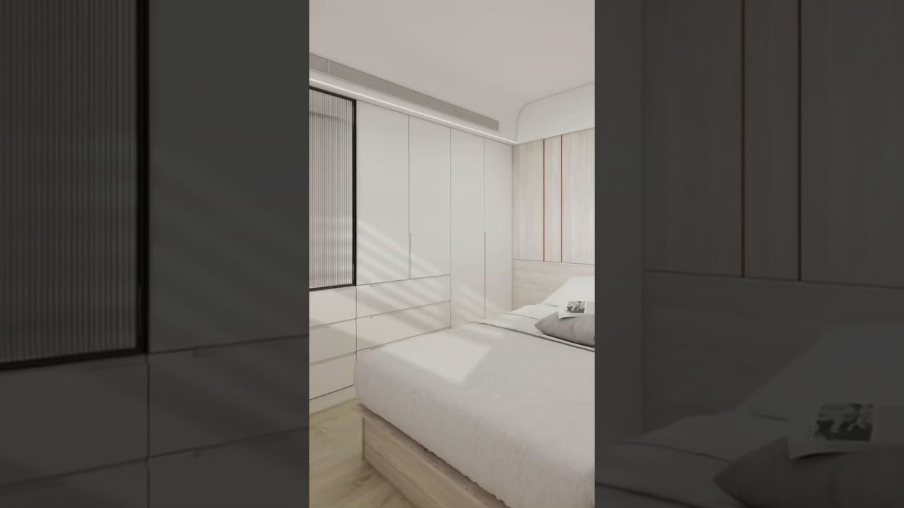 #室內設計 #3D圖 vs #完工 實景大比拚 #歐德中山店設計師謝美香 #室內設計 #裝潢 #歐德 #系統櫃 #綠建材