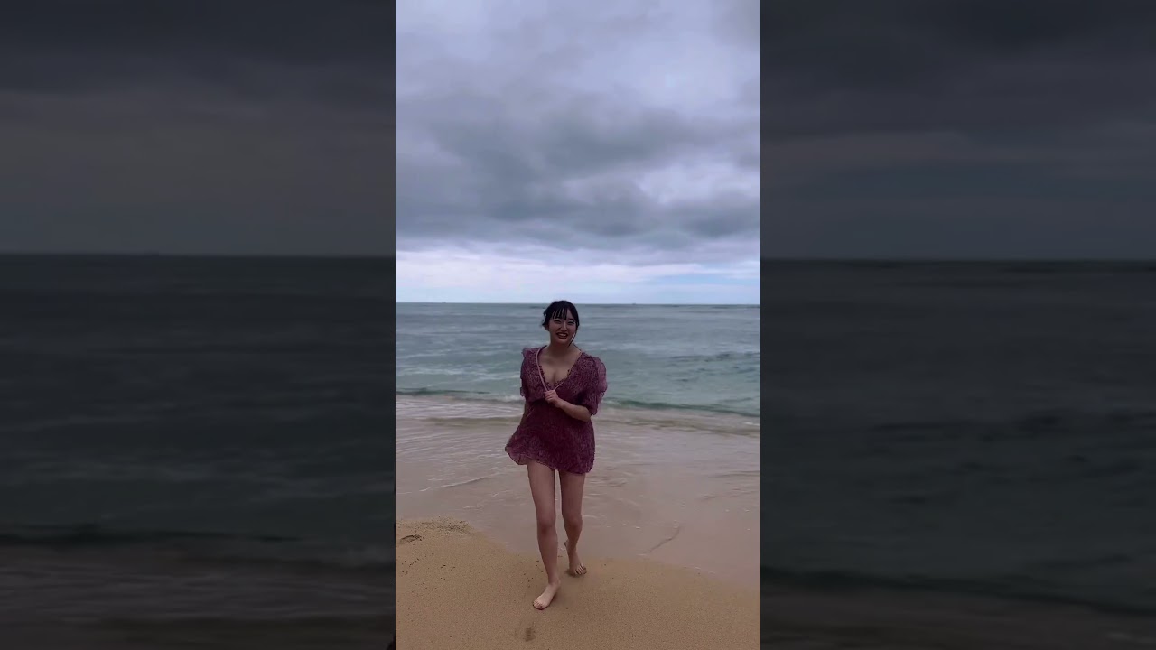 元HKT48 田島芽瑠 ハワイ旅行の思い出🌺✨ハレクラニホテルはプールも人が少ないしビーチもプライベートビーチだった