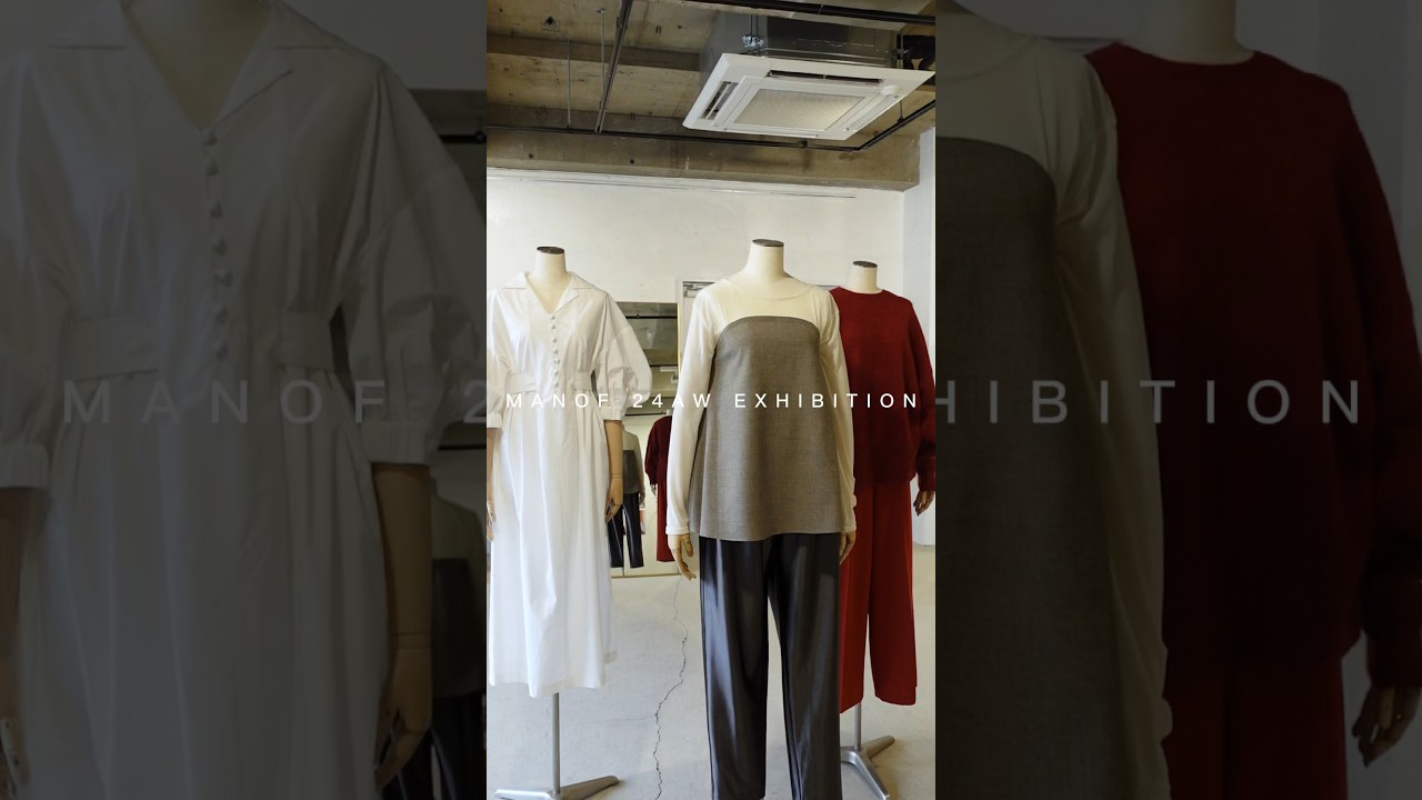 大盛況だったMANOF 24AW展示会🍂展示会4日間に密着！ #shorts