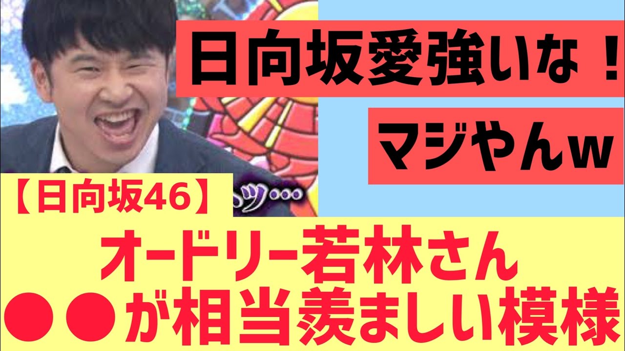 【日向坂46】若林さん○○が本当に羨ましい模様www