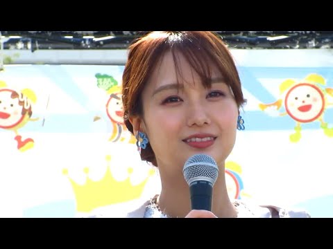 #井上清華 さん (ﾌｼﾞﾃﾚﾋﾞｱﾅｳﾝｻｰ) #めざましご当地グルメパーク② 2024/3/17 in 有明ｶﾞｰﾃﾞﾝ