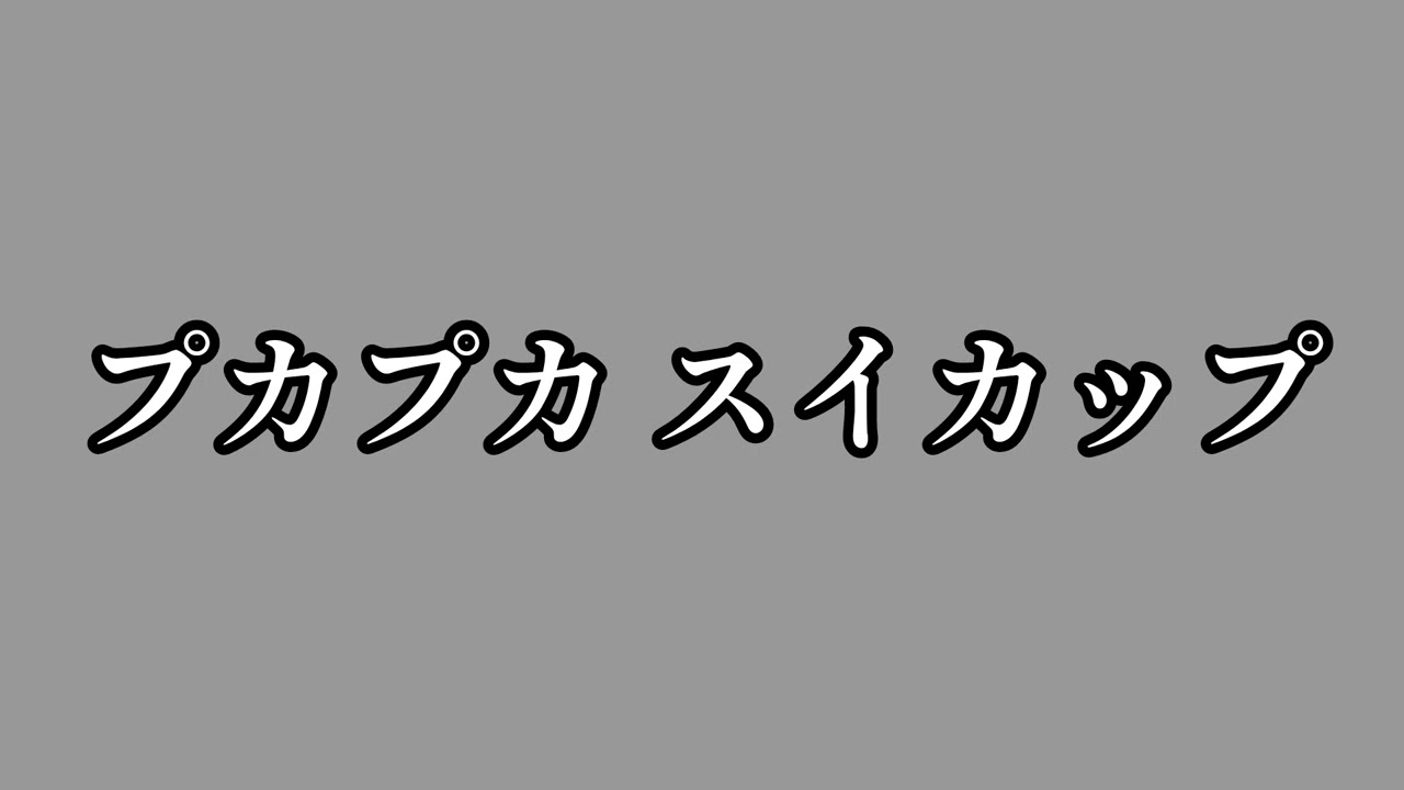👨‍👩‍👧‍👦プカプカ スイカップ