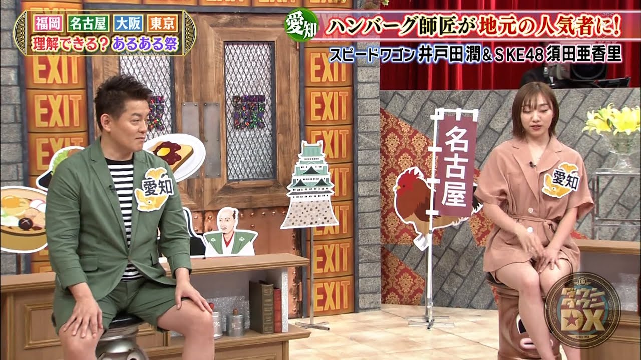 【特別プログラム】『ダウンタウンDX』2024 他県からの不評ものの炸裂！関西人の特異な習慣と個性が明らかに！地元有名人の意外な組み合わせに驚き。爆発的なキャラクターと自慢の名古屋めしで関西の魅力全開