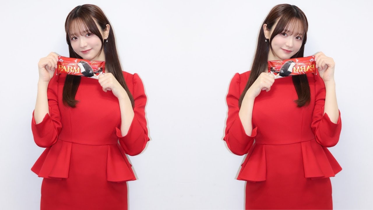 「かわいい！！キレイ」森香澄、真っ赤なワンピースで新CM発表会を報告