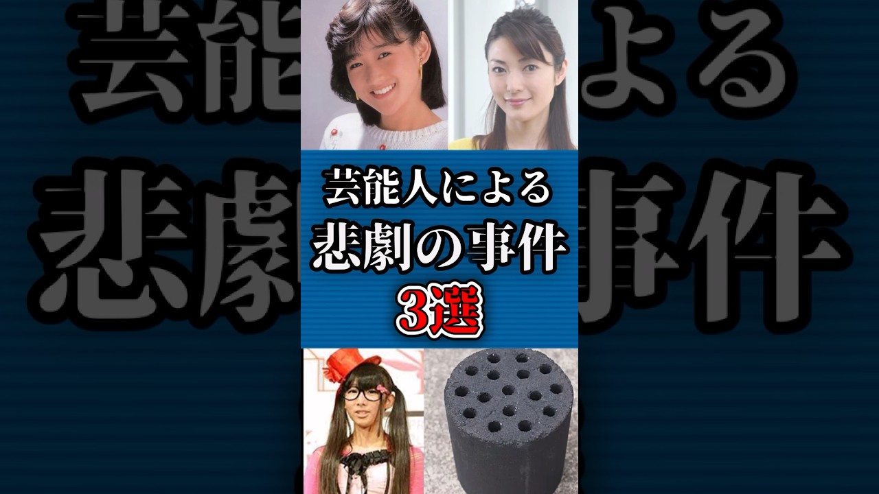 【ゆっくり解説】芸能人による悲劇の事件3選 #shorts