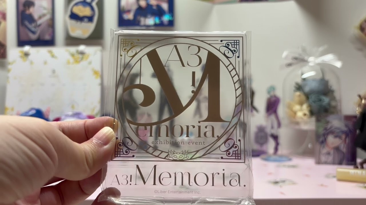 A3! Memoria 事後通販週邊商品開箱 立牌、徽章